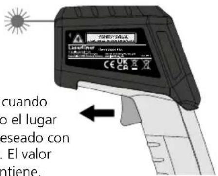 Laserliner ThermoSpot Plus - Medición permanente / Hold - 2