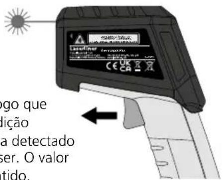 Laserliner ThermoSpot Plus - Medição permanente / Hold - 2