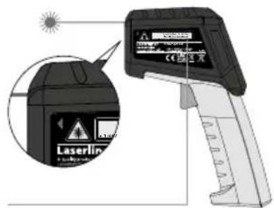 Laserliner ThermoSpot Plus - Salida del láser - 1