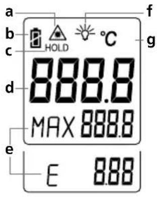 Laserliner ThermoSpot Plus - Indicação MAX - 3