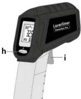 Laserliner ThermoSpot Plus - Lazer çıkışı - 5
