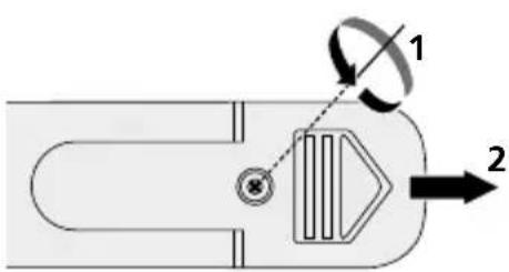Laserliner ClimaPilot - Introducerea bateriilor - 1