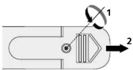 Laserliner ClimaPilot - Встановити батарея - 1