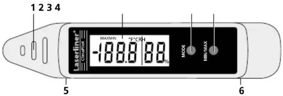 Laserliner ClimaPilot - Functionare / utilizare - 1