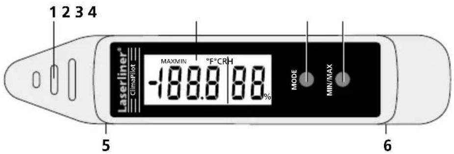 Laserliner ClimaPilot - Funktion / anvendelse - 1