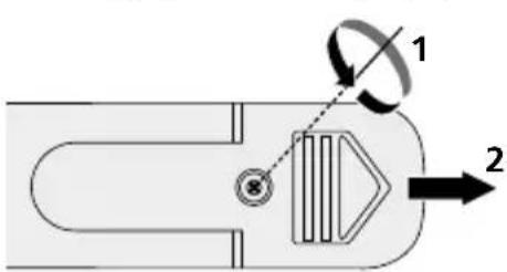 Laserliner ClimaPilot - Zakładanie bateria - 1