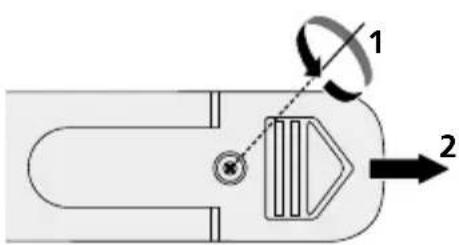 Laserliner ClimaPilot - Isætning af batteri - 1