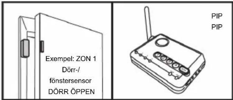 KONIG SECALARM210 - Inställning av lösenord: - 2