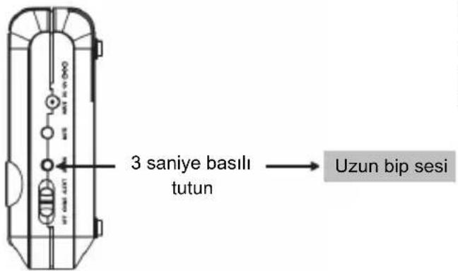 KONIG SECALARM210 - Kapı/pencere sensörünün/sensörlerinin kontrol merkeziyle senkronize edilmesi: - 1