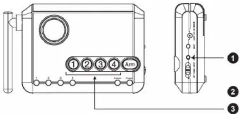 KONIG SECALARM210 - Erase sensors: - 1