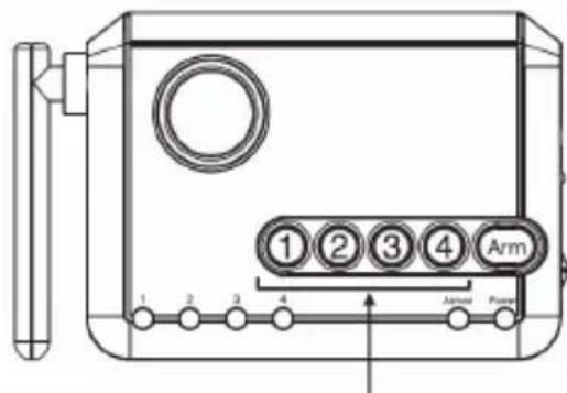KONIG SECALARM210 - Synchronisation des détecteurs pour porte/fenêtre avec le centre d'alarme : - 2