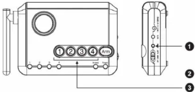 KONIG SECALARM210 - Borrar sensores: - 1