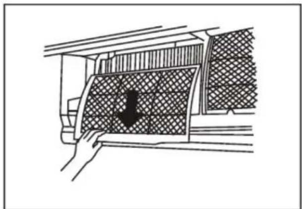 DANBY DAS220GAHWDB - CLEANING THE AIR FILTER - 2