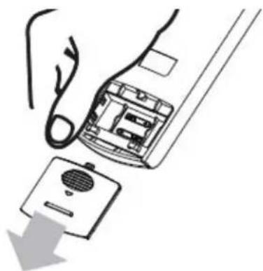 DANBY DAS220GAHWDB - REPLACING THE REMOTE BATTERIES - 1