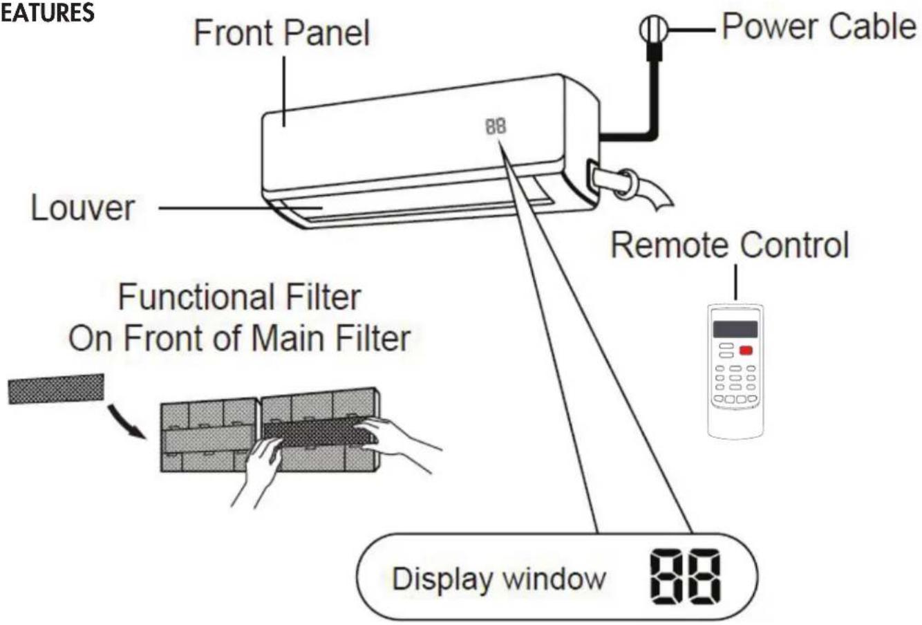 DANBY DAS220GAHWDB - OPERATING INSTRUCTIONS - 1