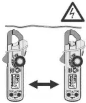 Laserliner MultiClampMeter Pro - Spanningslokalisatie, contactloos (AC-warning) - 1