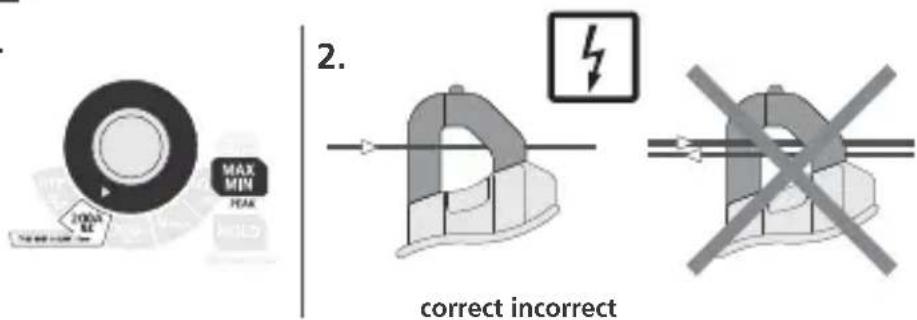 Laserliner MultiClampMeter Pro - Fonction PEAK Hold - 1