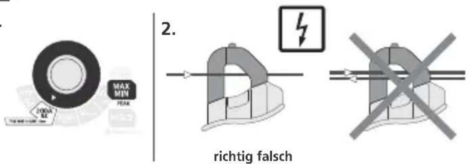 Laserliner MultiClampMeter Pro - PEAK Hold Funktion - 1