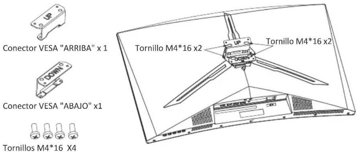 LC-Power M32QHD165C - Instalación en pared - 3