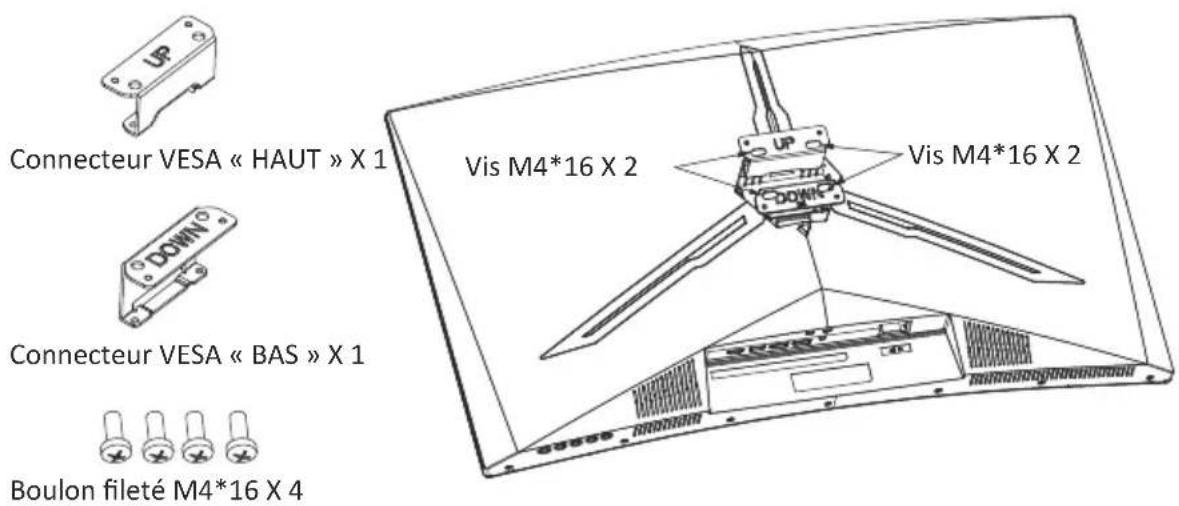 LC-Power M32QHD165C - Installation du socle - 10