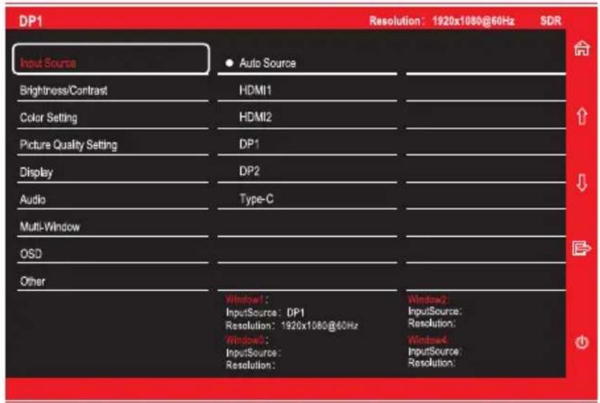 LC-Power M274KUHD144 - MENU OSD - 3
