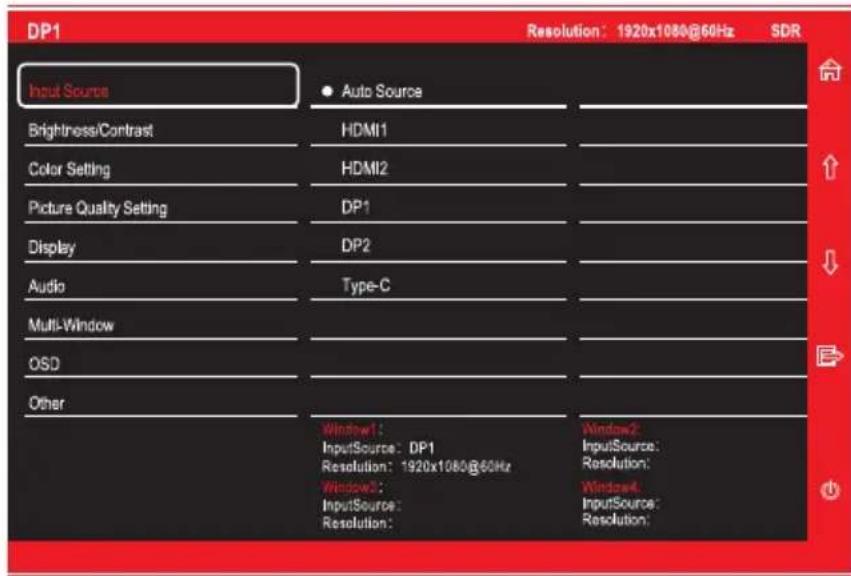LC-Power M274KUHD144 - Menú OSD - 3