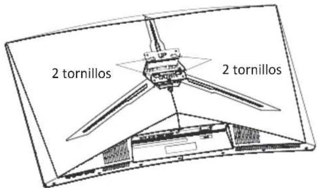LC-Power M34UWQHD144C - Instalación el soporte para pared - 2