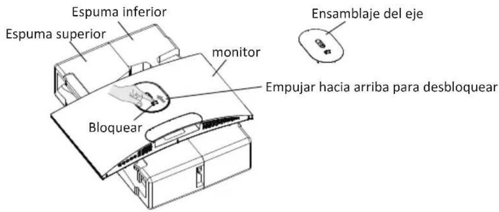 LC-Power M27FHD240C - Instalación Del Pedestal - 4