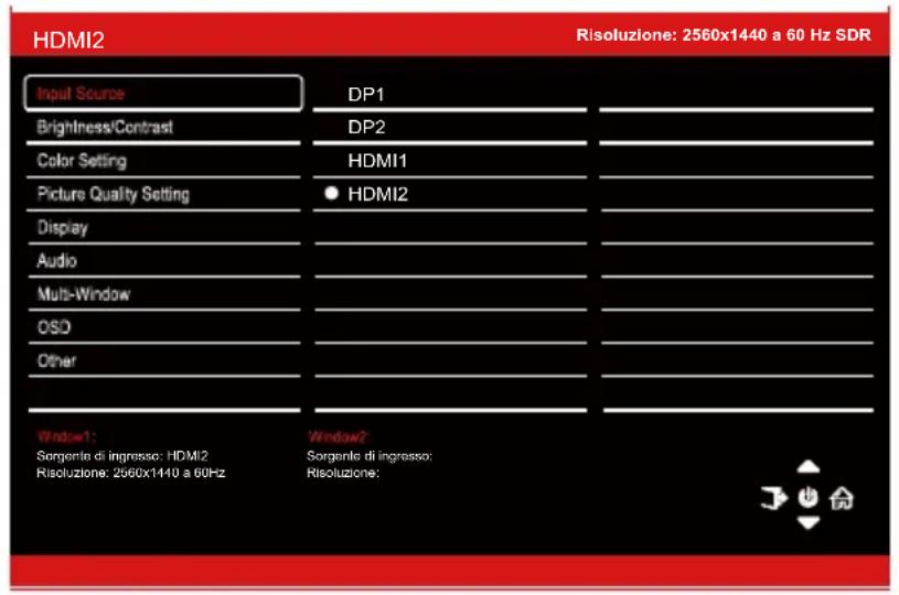 LC-Power M39QHD165C - OSD - 3
