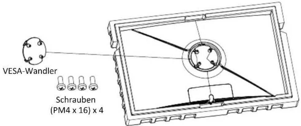 LC-Power M39QHD165C - Wandmontage - 3