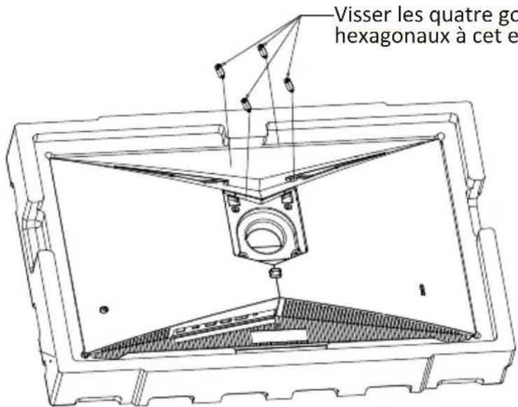 LC-Power M25FHD144 - Montage mural - 3