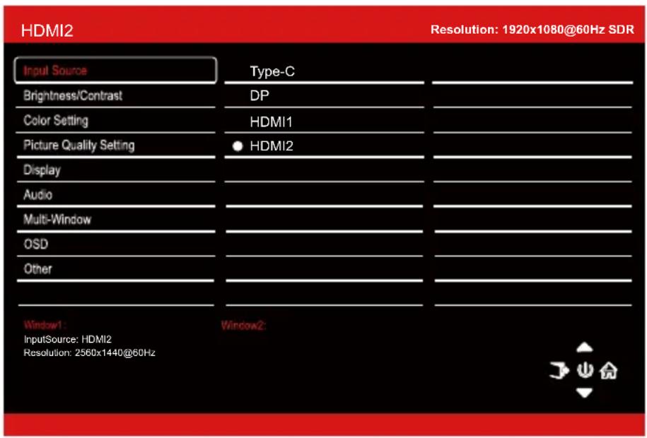 LC-Power M25FHD144 - OSD - 3