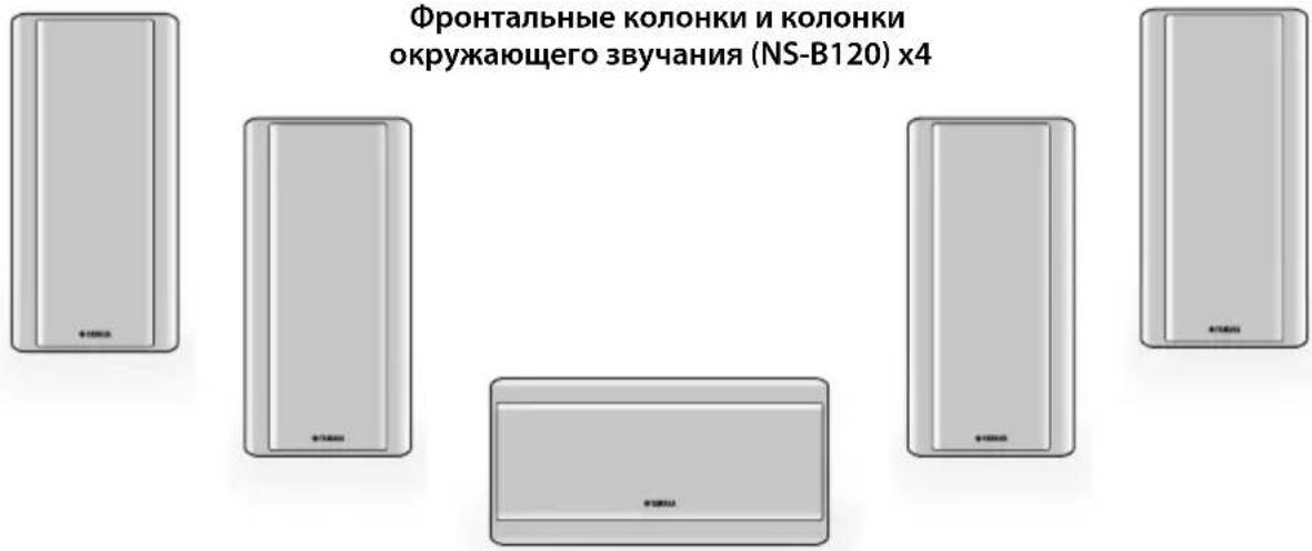 YAMAHA NSPB120 - Содержимое упаковки - 1