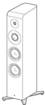 YAMAHA NS2000A - Namn på delar - 1