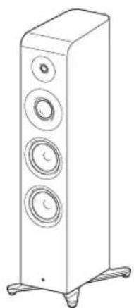 YAMAHA NS2000A - Nomi delle parti - 1