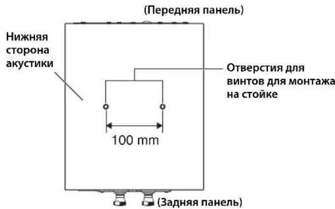 YAMAHA NS3000 - Использование дополнительной стойки для акустики (SPS-3000) - 1