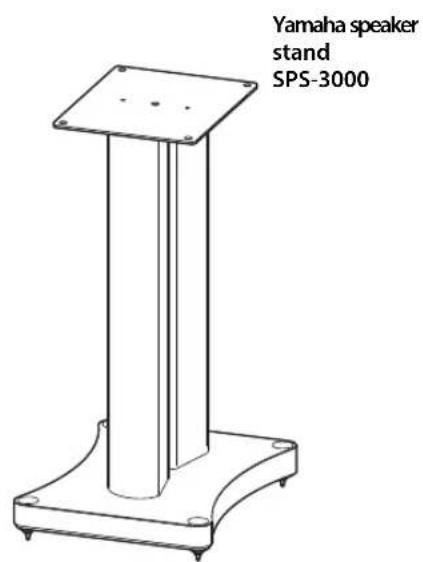 YAMAHA NS3000 - When using the optional Yamaha speaker stand (SPS-3000) - 2