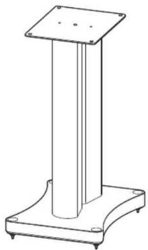 YAMAHA NS3000 - Bei Einsatz des optionalen Yamaha-Lautsprecherständers (SPS-3000) - 2