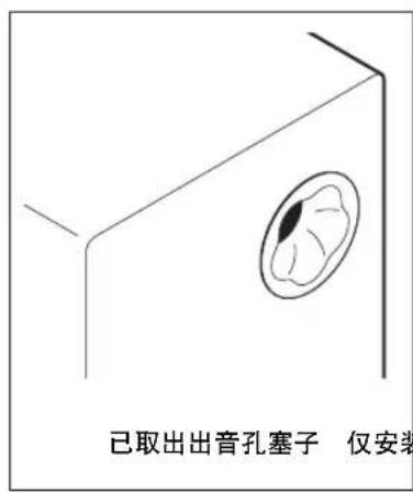 YAMAHA NS3000 - 出音孔塞子 - 2