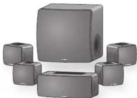 YAMAHA NSP285 - Contenuto dell'imballo - 1