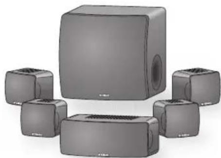 YAMAHA NSP285 - Package contents - 1