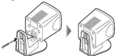 YAMAHA NSP285 - Fixation des supports d'enceintes - 1