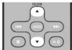 YAMAHA TSXB232 - ◆ Sélection de dossiers (télécommande uniquement) - 1
