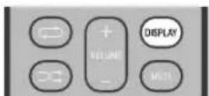 YAMAHA TSXB232 - ◆ Informatie weergeven (alleen afstandsbediening) - 1