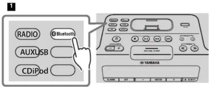 YAMAHA TSXB232 - Ascolto di un componente Bluetooth - 1