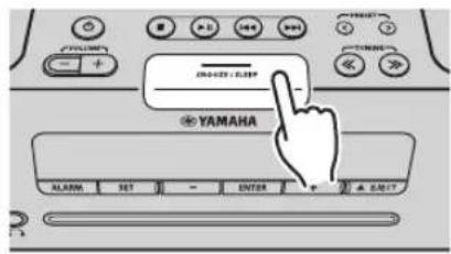 YAMAHA TSXB232 - ANVÄNDA INSOMNINGSTIMERN - 1