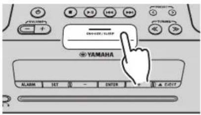YAMAHA TSXB232 - ◆ Mettere in pausa la sveglia (Snooze) - 1