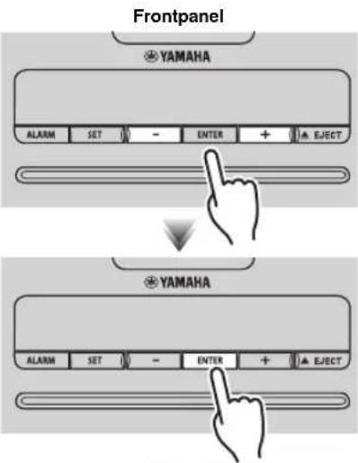 YAMAHA TSXB232 - JUSTERA KLOCKAN - 2