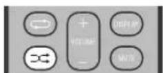 YAMAHA TSXB232 - Verwendung der Wiederholungs-/Zufallswiedergabe (nur Fernbedienung) - 2