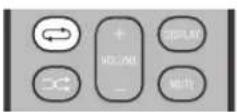 YAMAHA TSXB232 - Uso della riproduzione a ripetizione/ripetizione casuale (solo telecomando) - 1